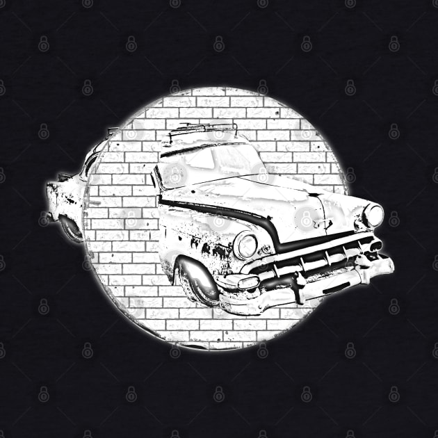 Car in a wall by Againstallodds68